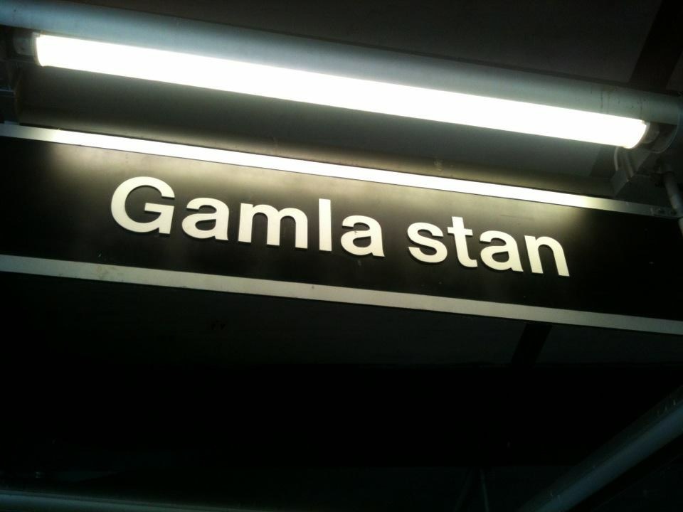 Gamla Stan - metropolitana